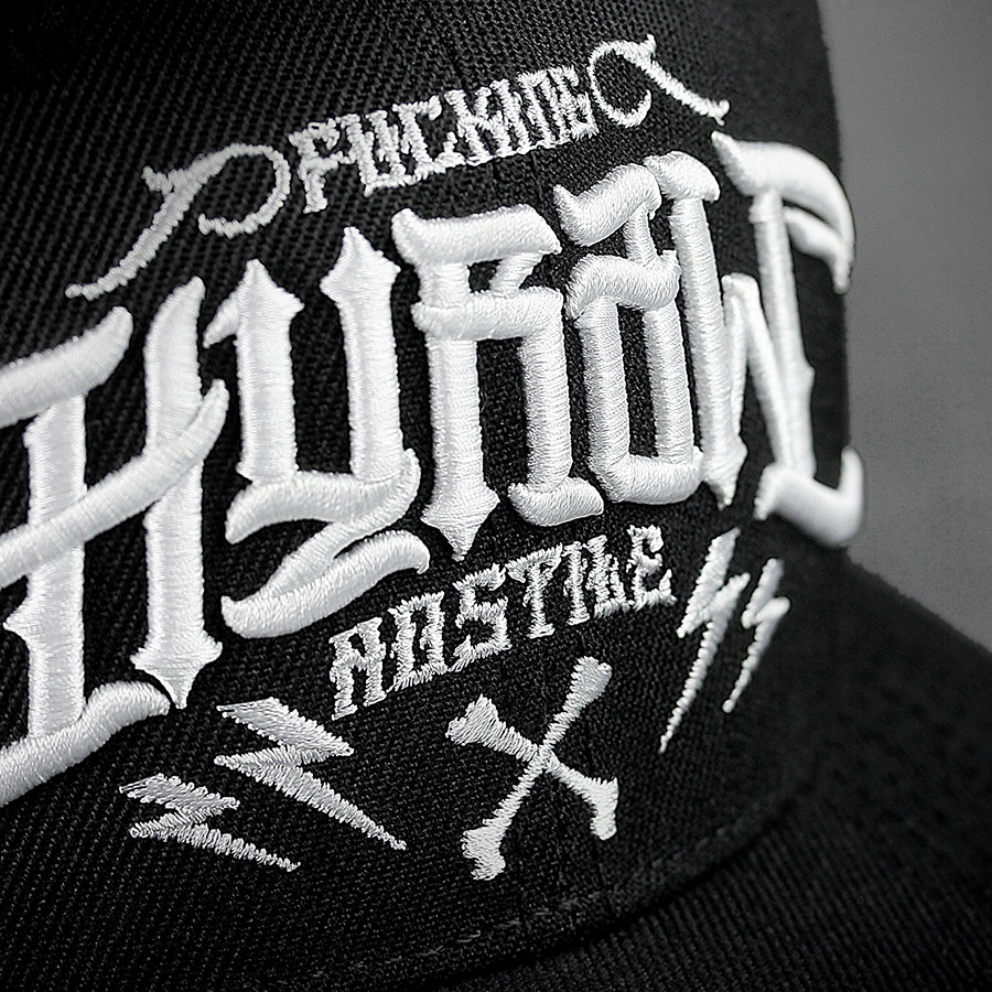 Casquette Snapback HOSTILE WHITE