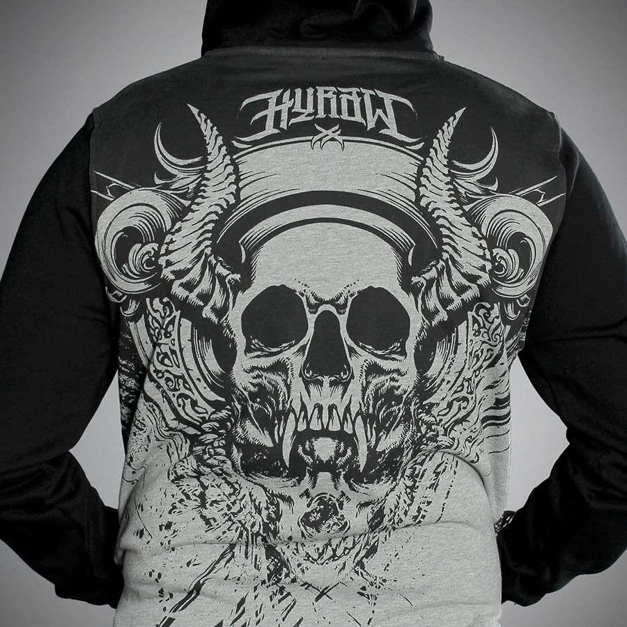 Veste zippée GRAPHIC SKULL