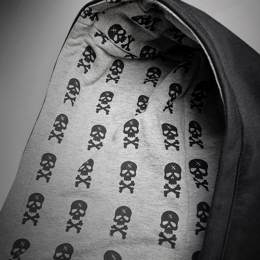 Veste zippée GRAPHIC SKULL