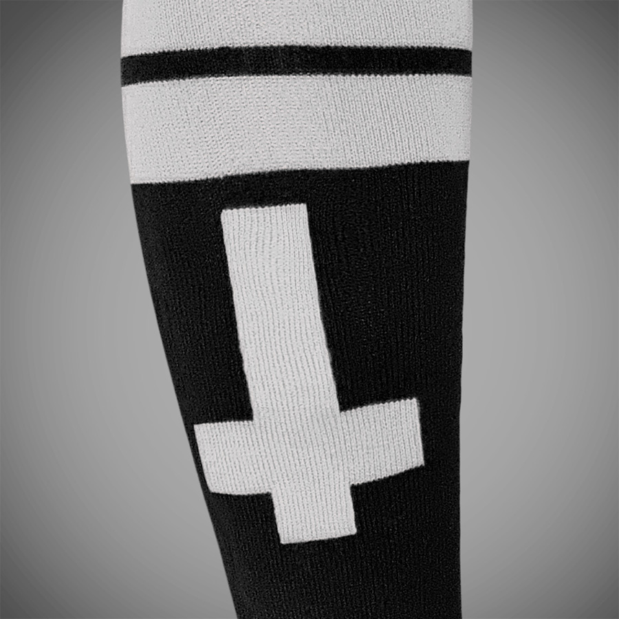 Chaussettes CROSS KNEE WHITE