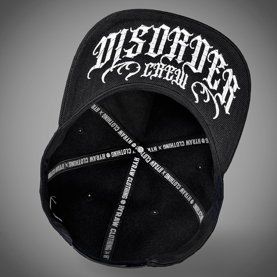 Casquette snapback DISORDER BLACK