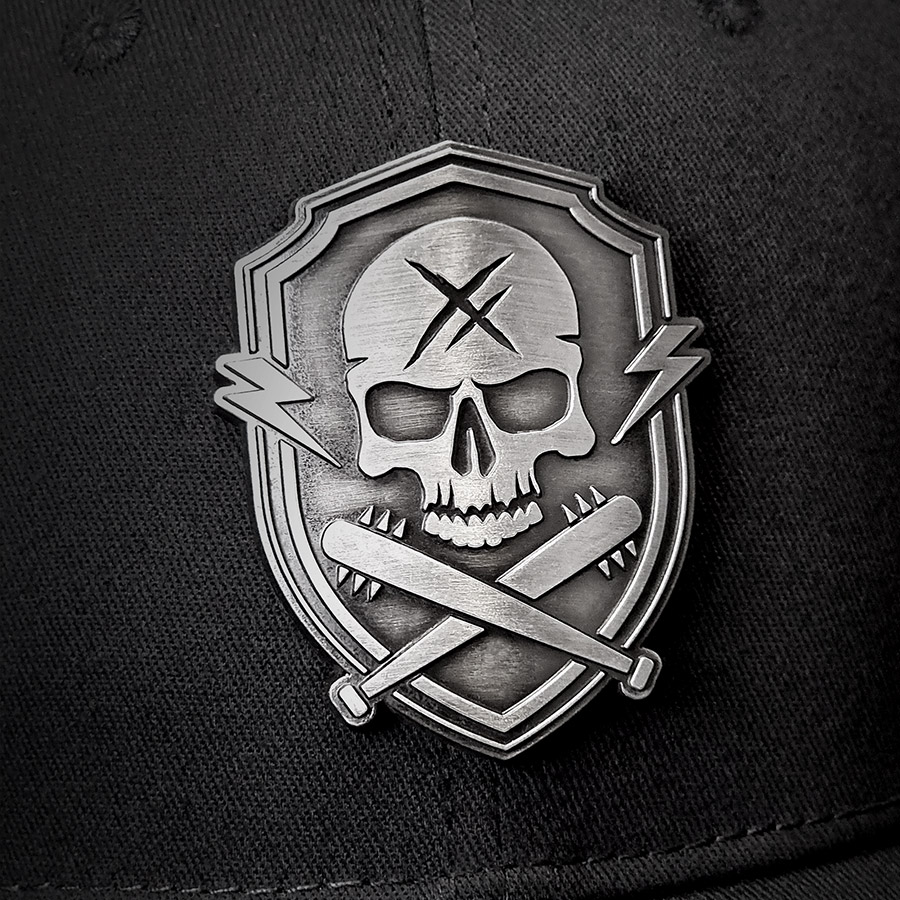 Casquette baseball METAL SKULL