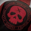 Veste zippée RED SKULL