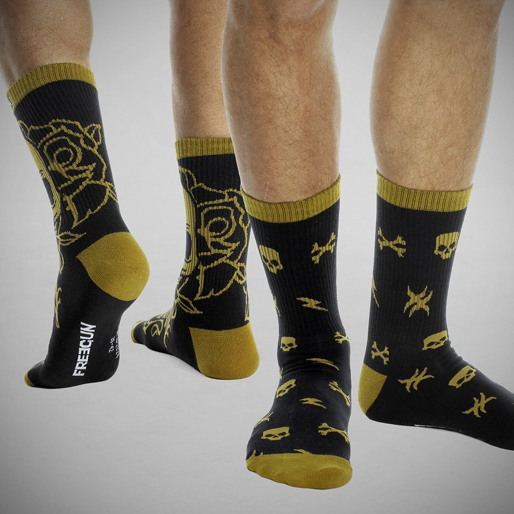 Chaussettes GOLDEN SKULL