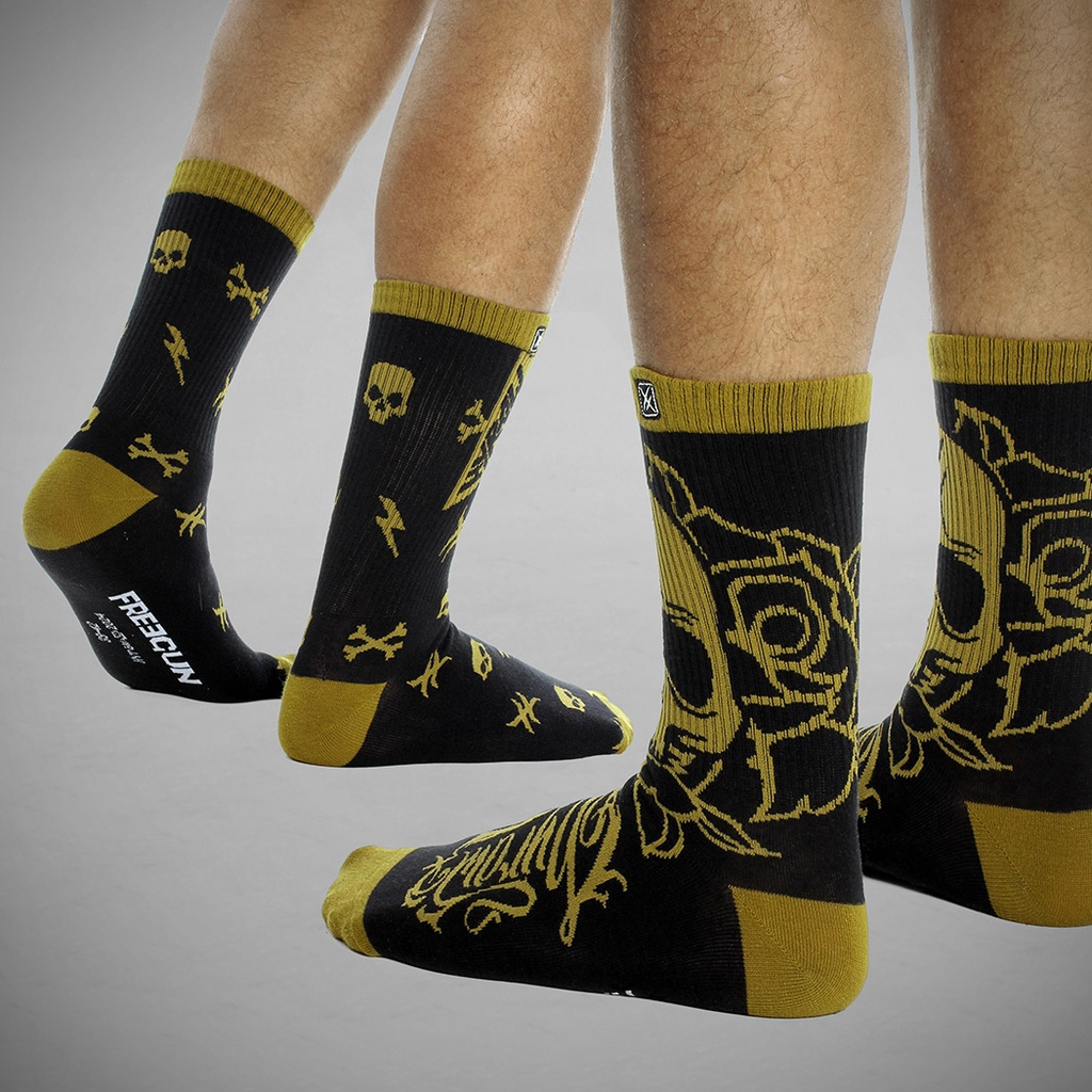 Chaussettes GOLDEN SKULL