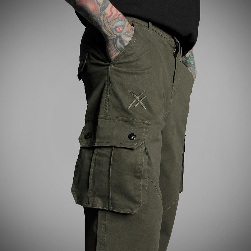 Pantalon cargo KHAKI BEAT
