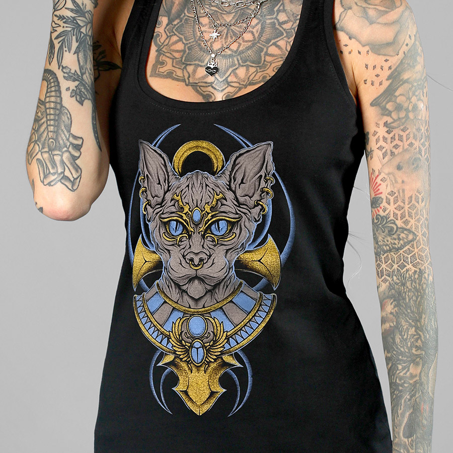 [SU24-W062-A-XS] BLUE SPHYNX Womens Tank Top (XS)