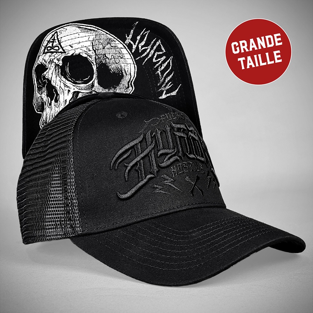 JUMBO BLACK Trucker Cap