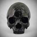 GLITTER BLACK Skull