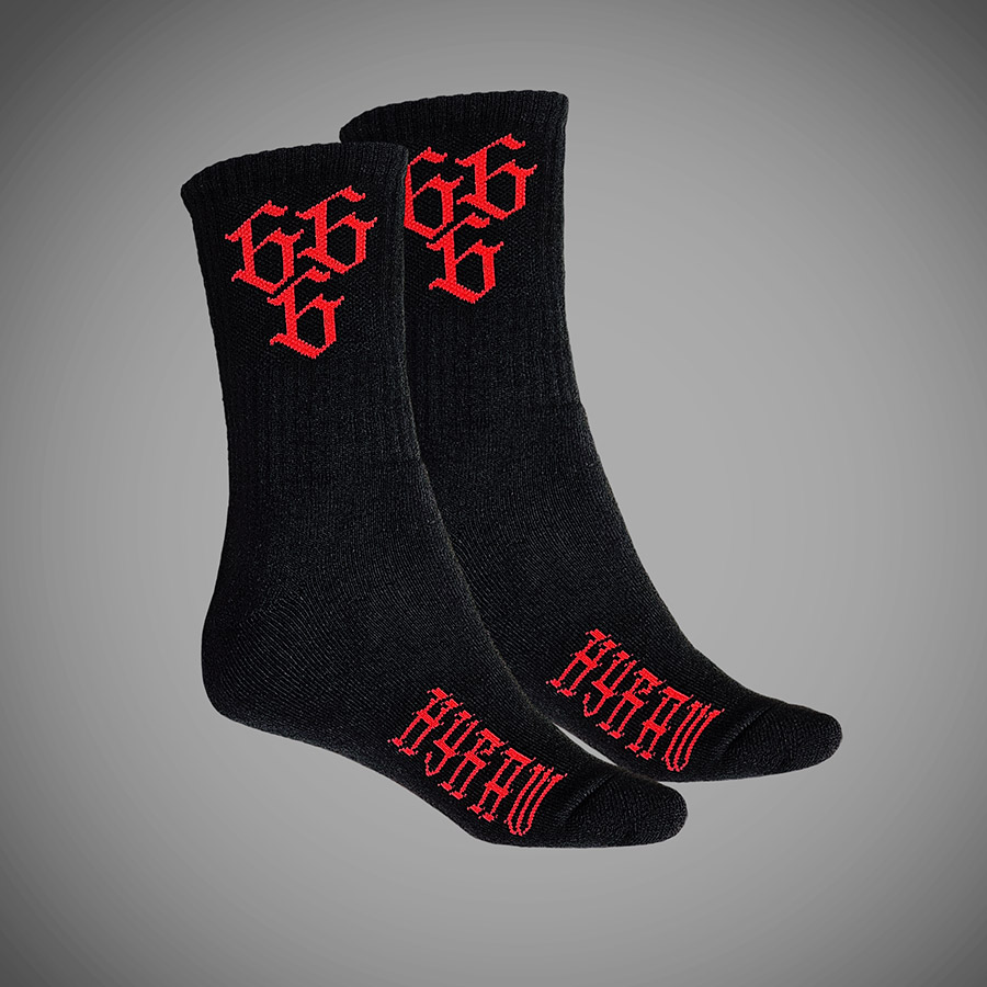 666 CLASSIC RED Socks