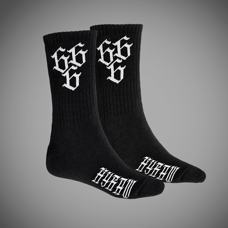 666 CLASSIC WHITE Socks