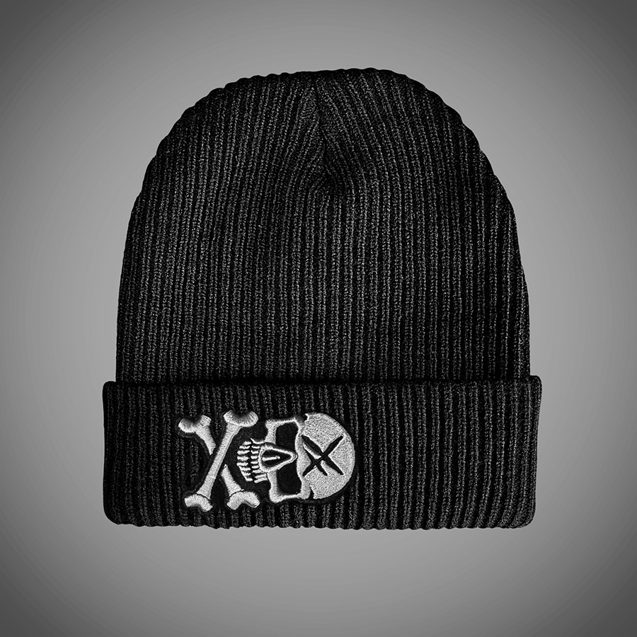 BLACK SKULL Beanie