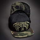 MESH CAMO Snapback Cap 