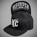 DISORDER BLACK Snapback Cap 