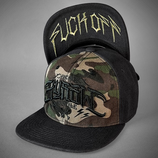 [CA-HOSTILE-CAMO] HOSTILE CAMO Snapback Cap