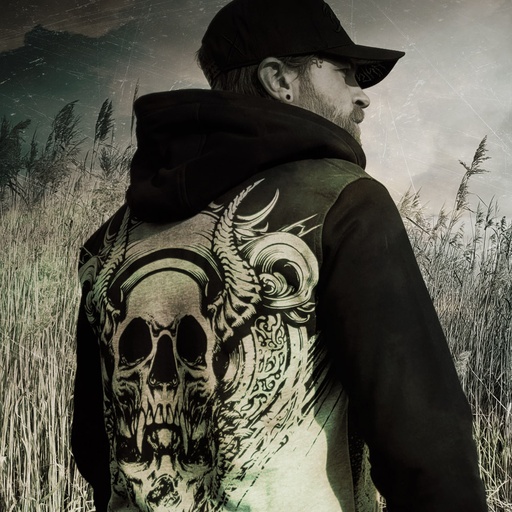 Sweat zippé GRAPHIC SKULL