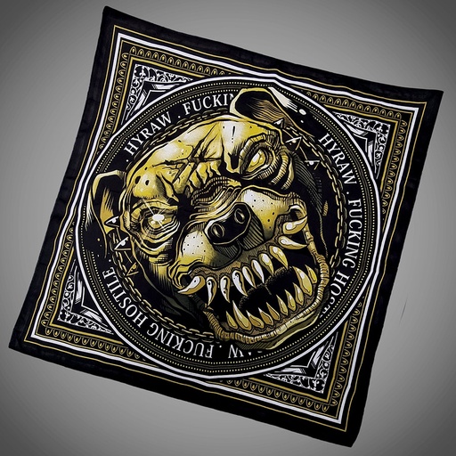 [SS22-A30-BNDN] NO BAD DOGS Bandana 