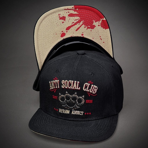 [W23-A02] ANTI SOCIAL CLUB Snapback Cap