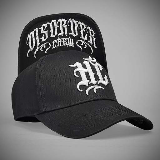 [SU24-A06] Casquette baseball DISORDER BLACK