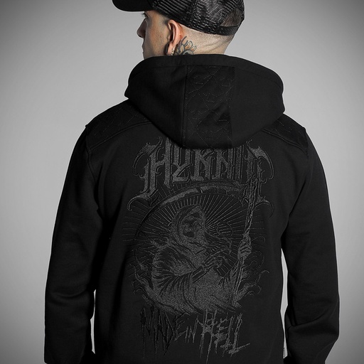 Sweat zippé BLACK REAPER